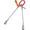 Hsi Two Leg Wire Rope Bridle Slng, 5/16 in dia, 20ft L, HD Thimble, 1.7 ton Capacity 200HT5/16XD-20 - alternate 1